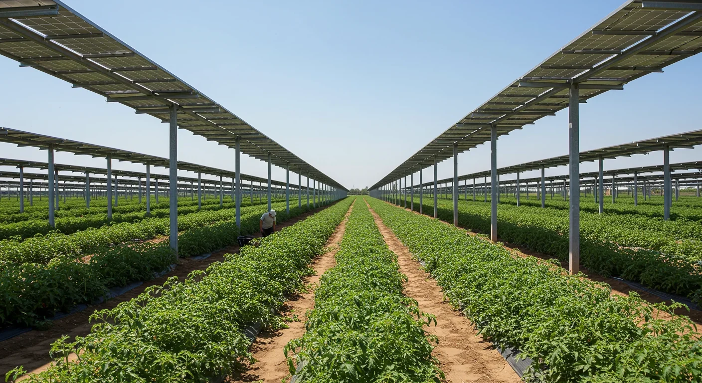 Agrivoltaics: Grow Crops and Clean Energy on Same Field
