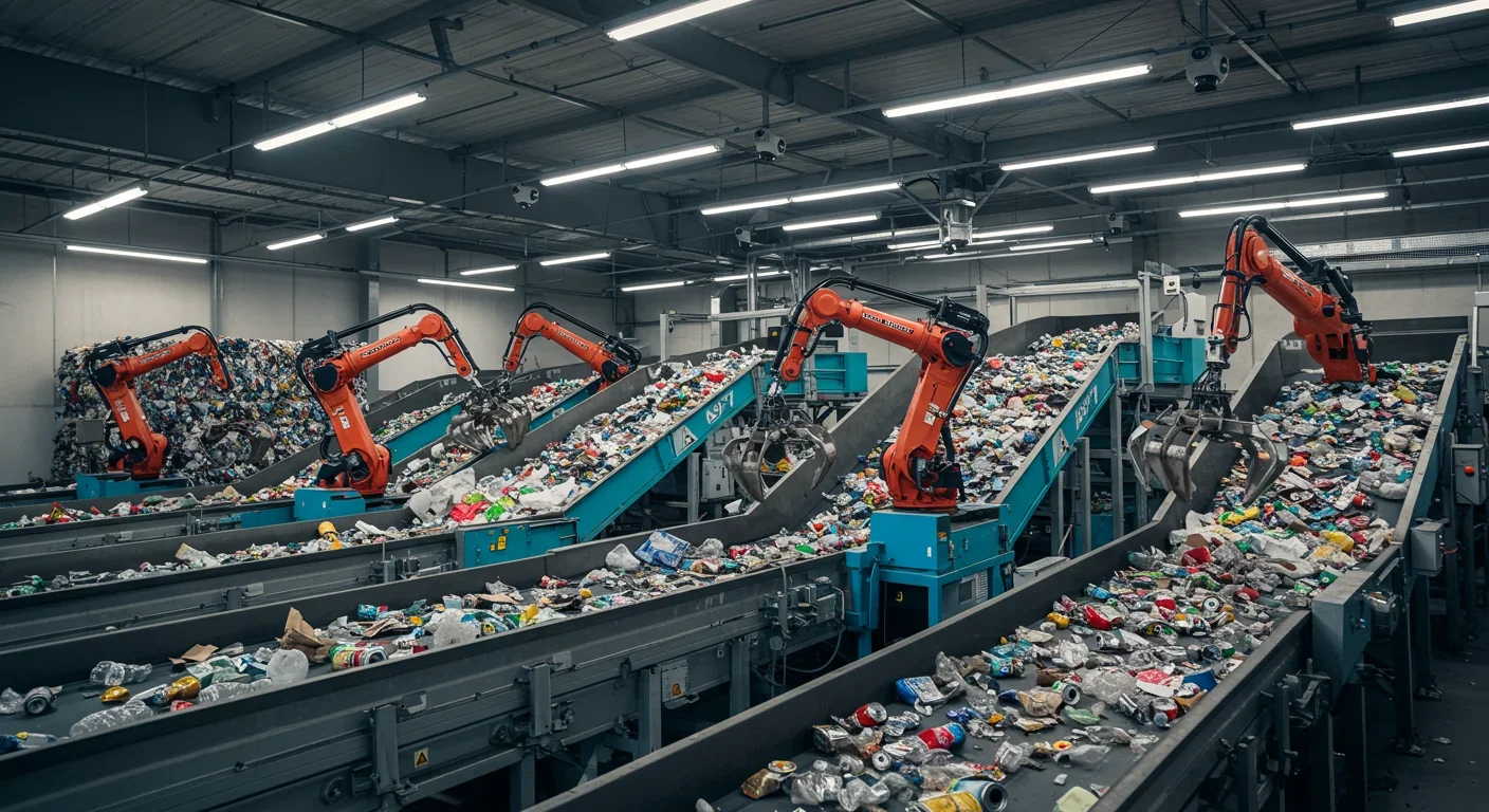 How AI Robots Are Solving Recycling's Contamination Crisis | Science Array