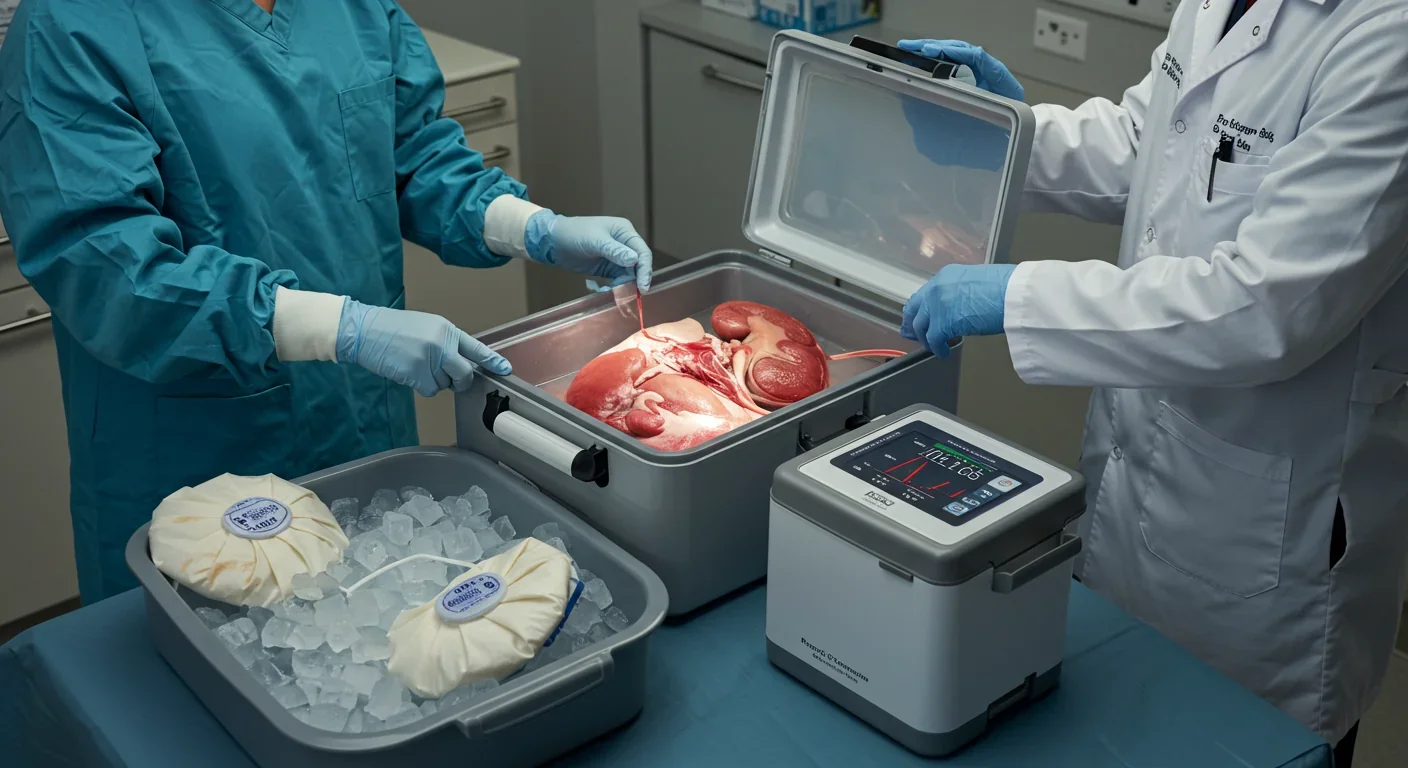Transplant surgeons using AFP-inspired peptoid preservation technology to extend human kidney viability from 24 hours to 120 hours in portable device