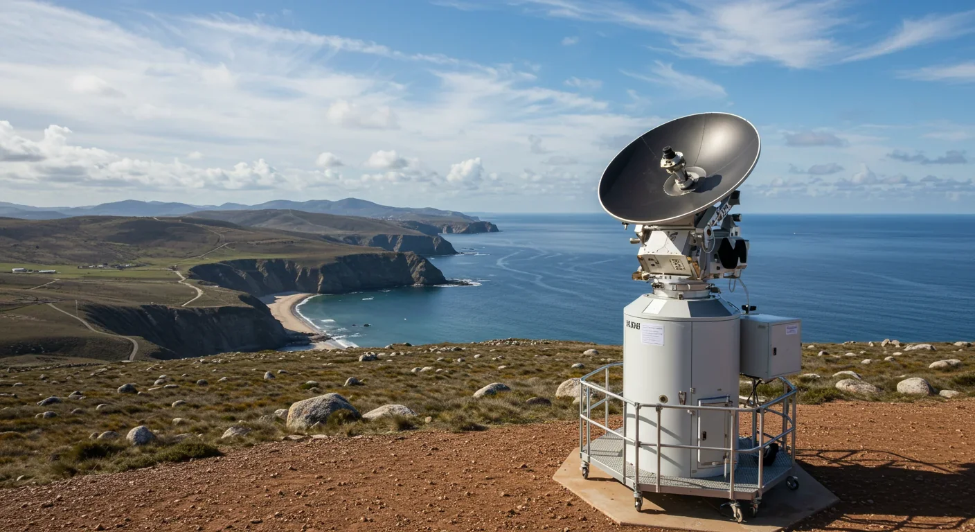 Remote sensing equipment monitoring coastal ecosystem carbon storage