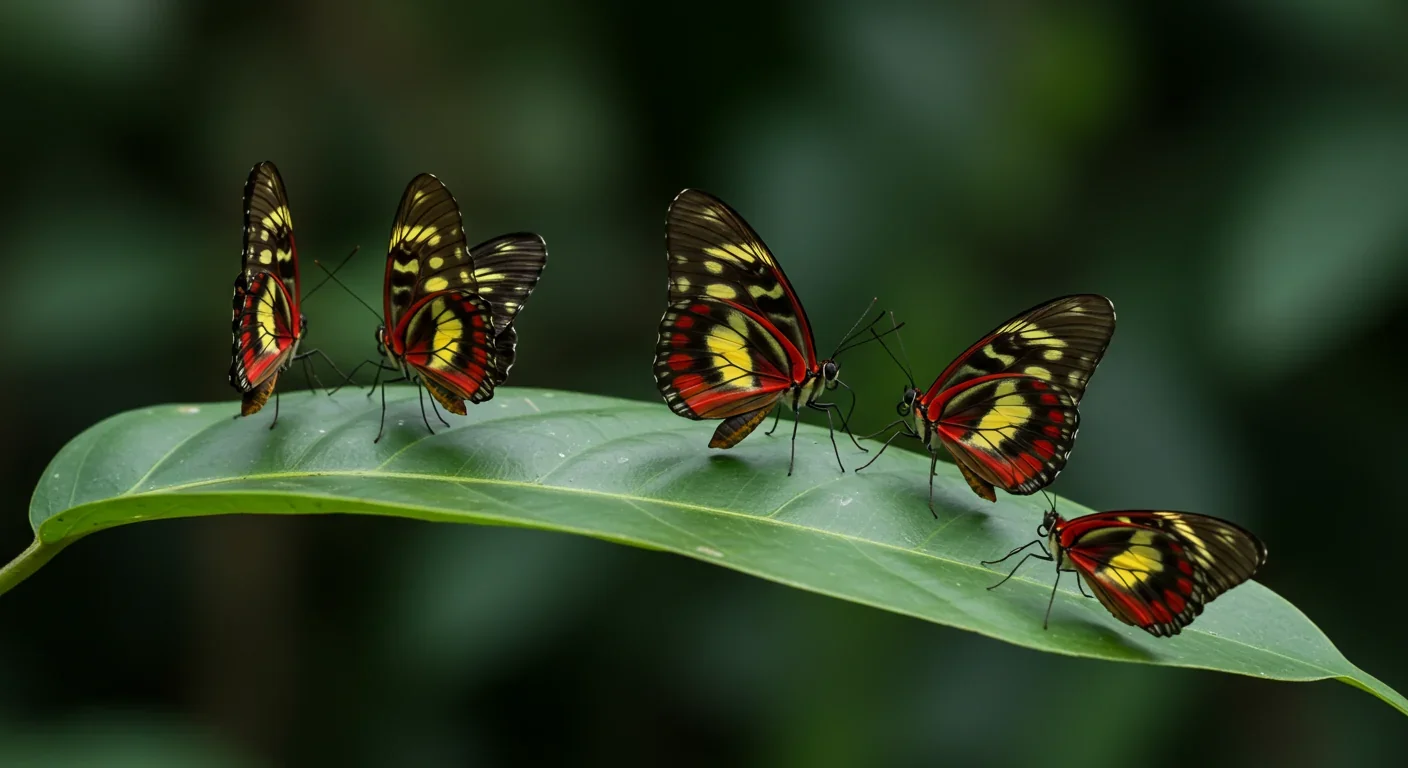 Nature's Con Artists: How Mimicry Rings Fool Predators