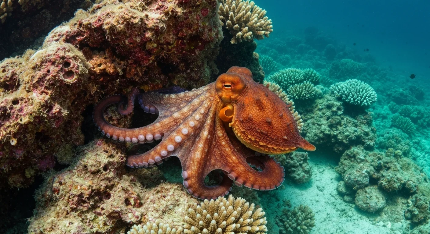 Colorblind Octopuses Master Camouflage Without Seeing Color