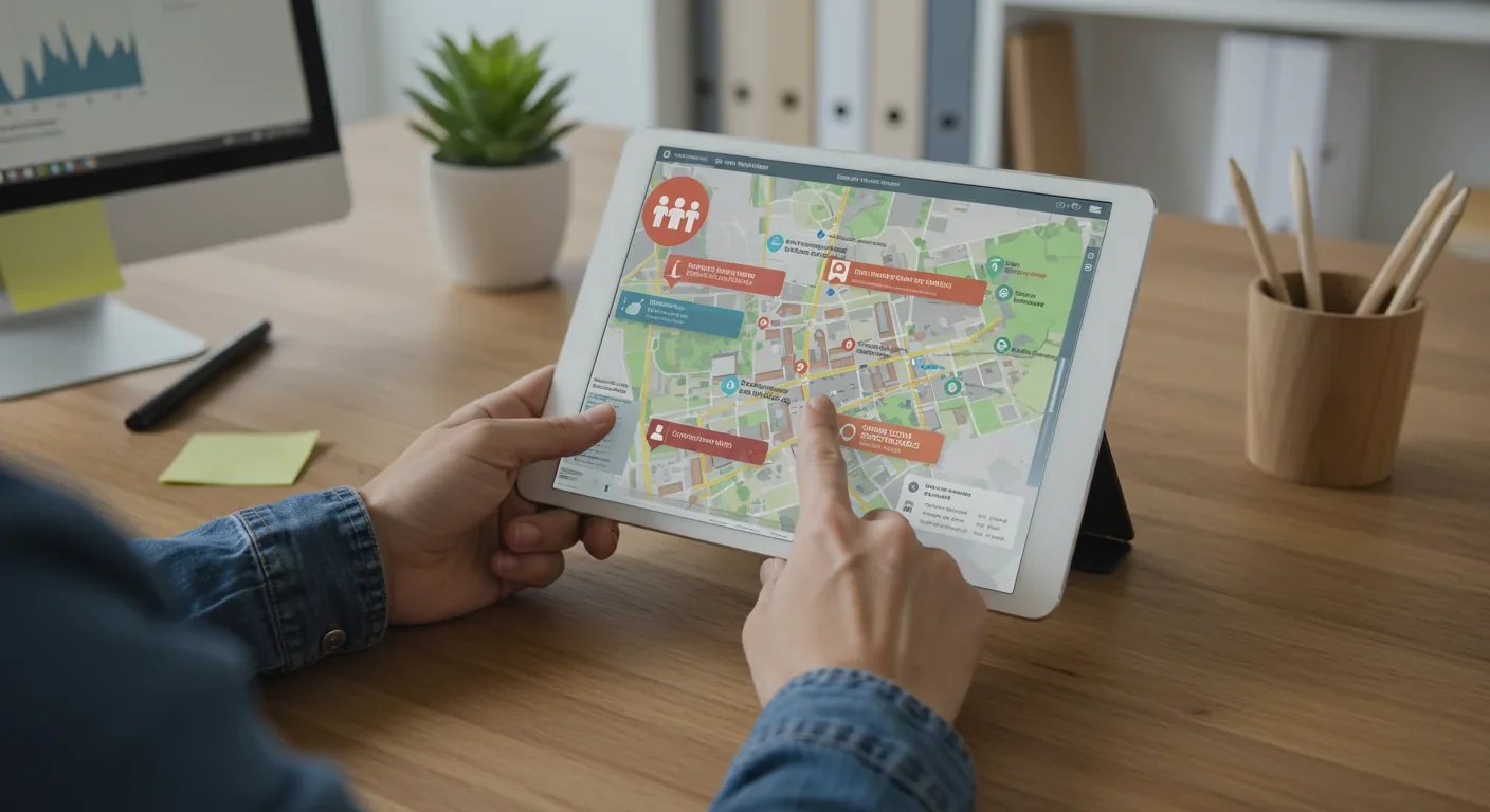 Digital participatory planning platform enabling residents to provide neighborhood feedback via interactive map