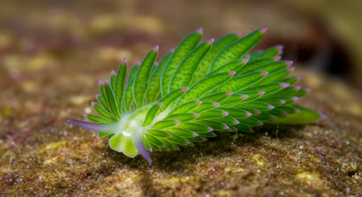 Animals That Became Part-Plant: Solar-Powered Sea Slugs