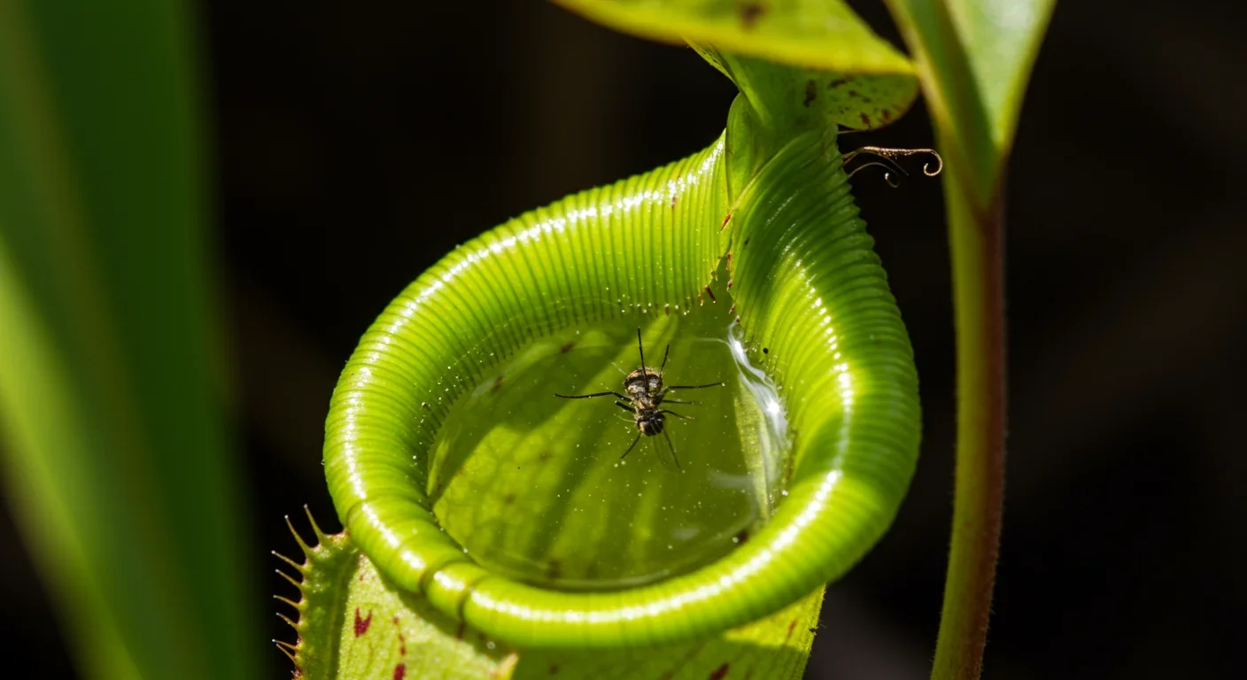 Pitcher Plant Microbiome: Tiny Ecosystem Drives Carnivory