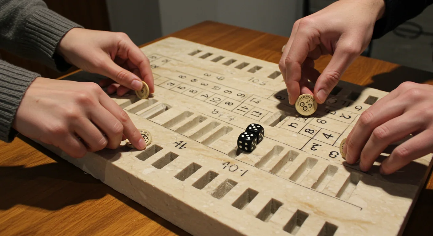 Ancient Athenian kleroterion lottery machine used for random citizen selection