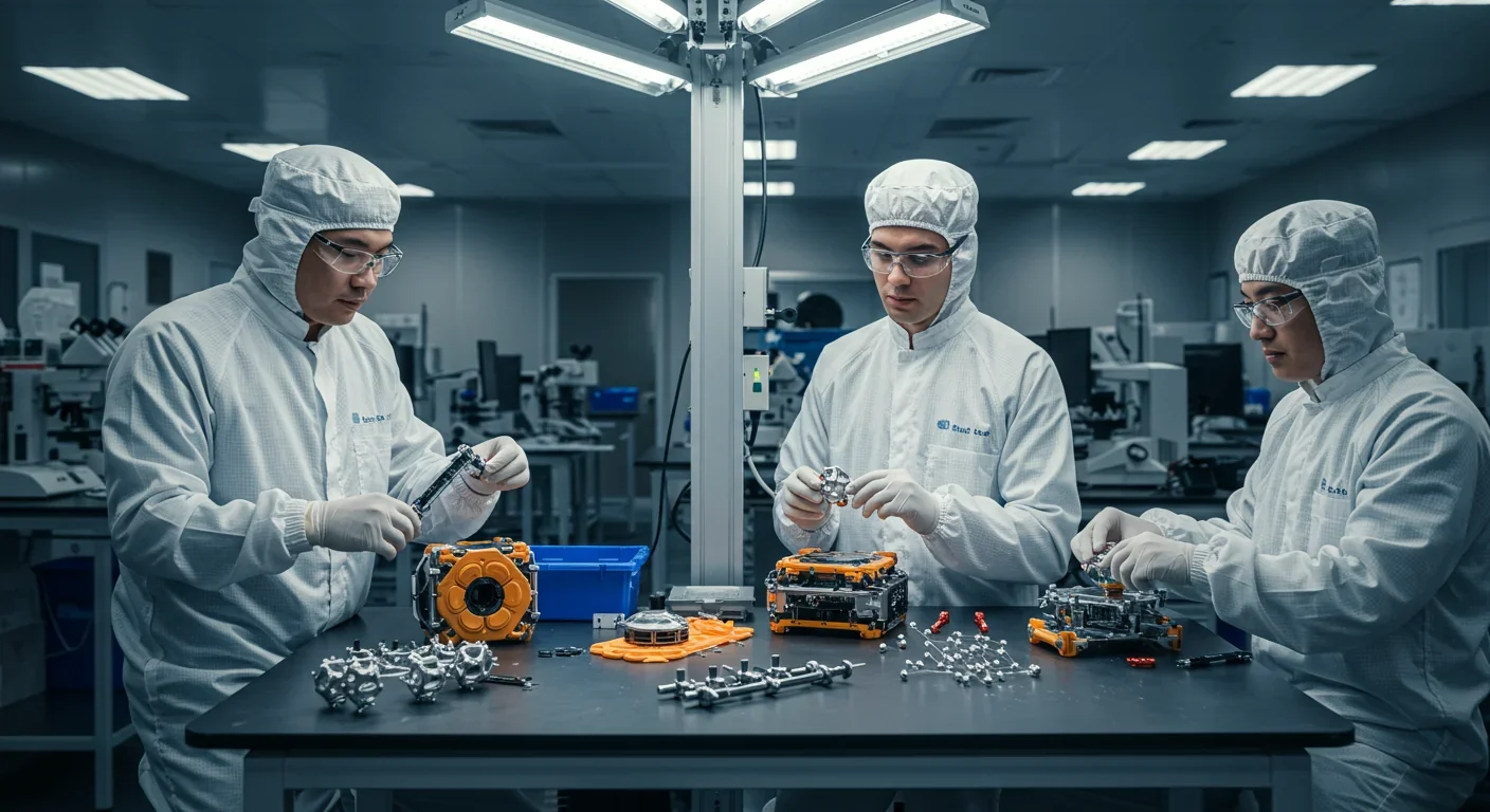 Engineers developing self-organizing nanotechnology for autonomous space construction and Dyson swarm assembly