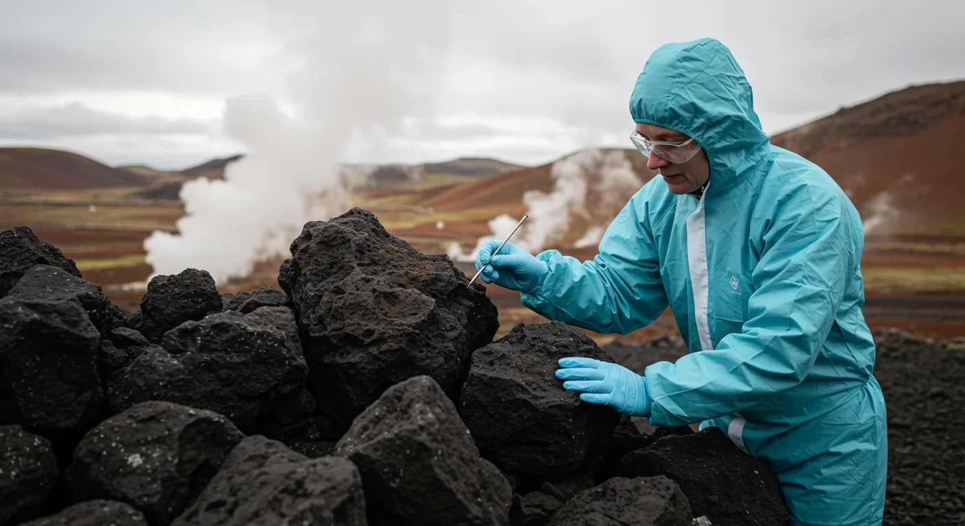 Volcanic Weathering: Carbon Capture via Rock Mineralization